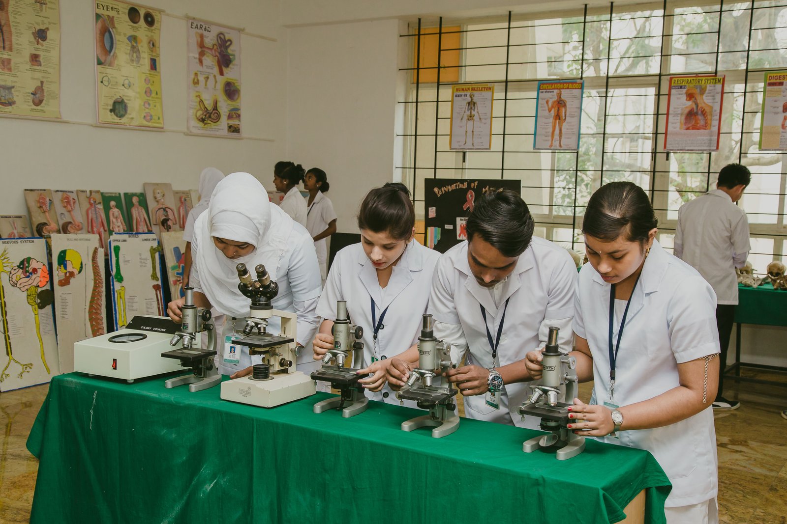 Class Rooms in SB College of Management in North Bangalore